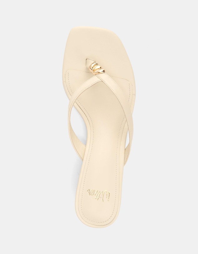 Wittner - Miley Wedges Off White Leather