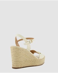 Dune London - Kai - Ecru Croc