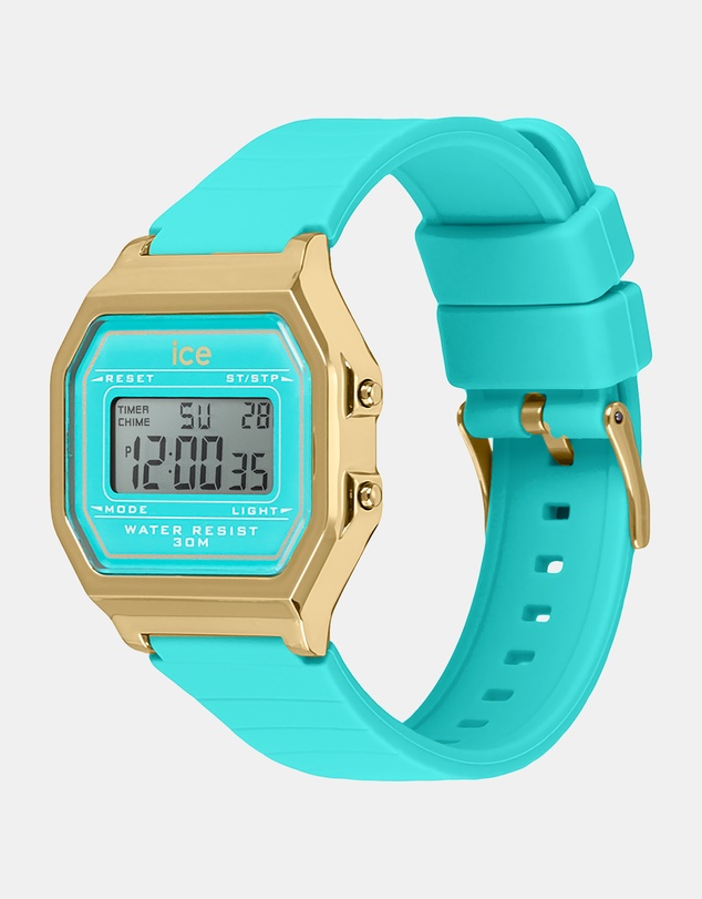 Ice-Watch - Digit Retro - Blue curacao
