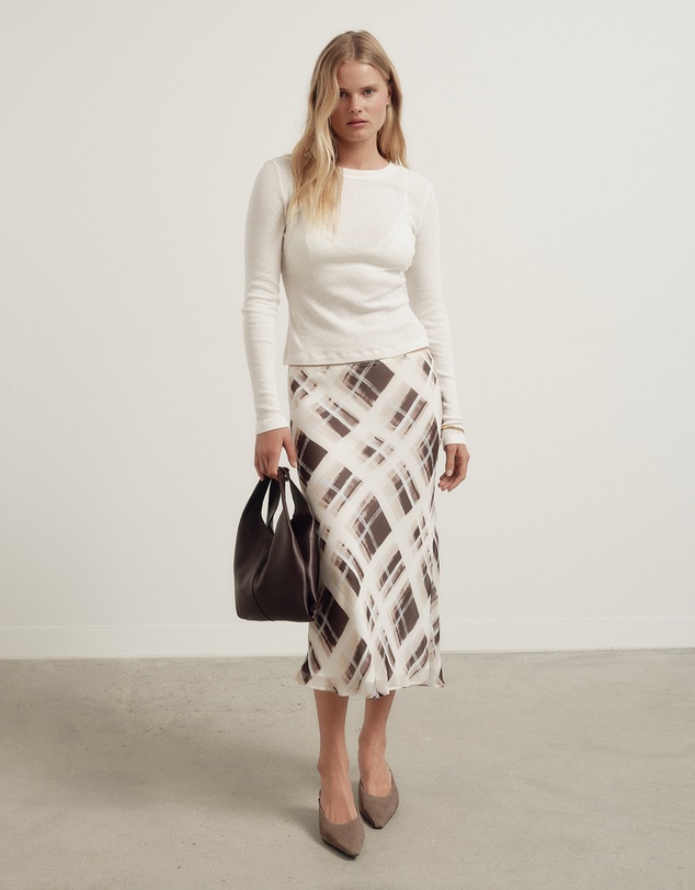 Witchery - Check Midi Skirt