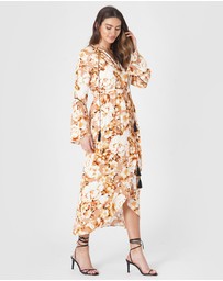 Amelius - Golden Flower Dress
