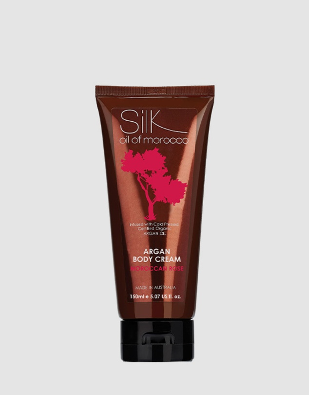 Silk Oil of Morocco - Silk Oil of Morocco Argan Body Cream - Moroccan Rose