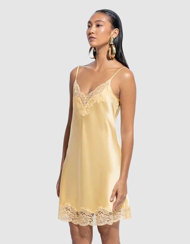 GINIA - Silk Lace Chemise