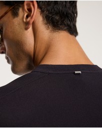Calibre - Technical Knit Crew Neck Sweater Currant