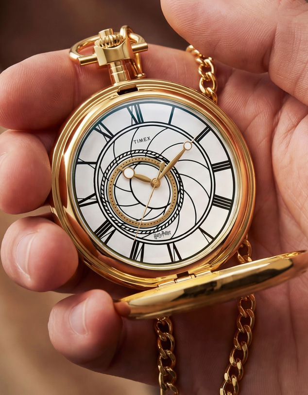 TIMEX - Harry Potter x Timex Time Turner 48.5mm Stainless Steel Pocket Watch