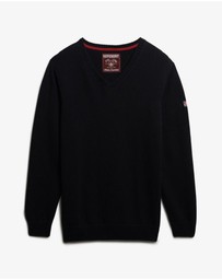 Superdry - Oversized V Neck Jumper