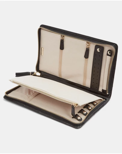 Wolf - Wolf Caroline Large Jewellery Portfolio Black