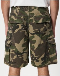 Found - Camo Patchwork Cargo Shorts