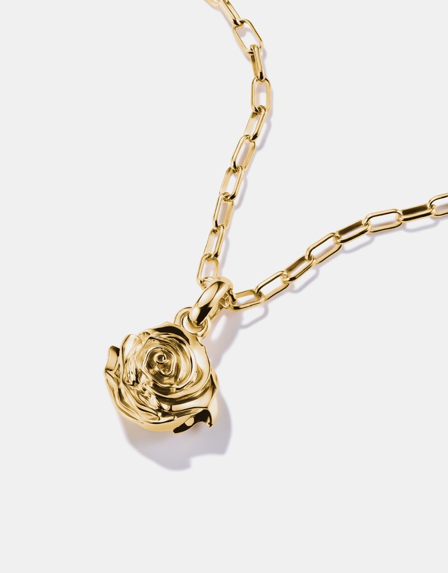 THOMAS SABO - THOMAS SABO Connect Charm rose blossom Gold