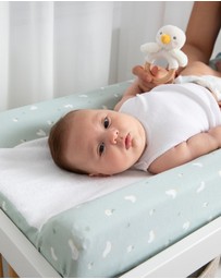Living Textiles - Organic Change Mat Cover - Goosey Goosey