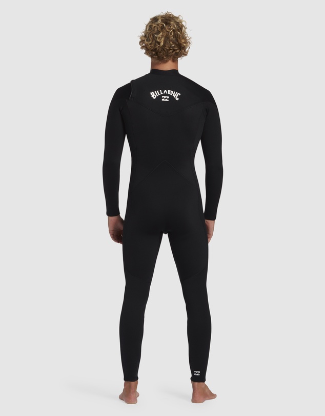 Billabong - Mens 3/2 Foil Chest Zip Wetsuit