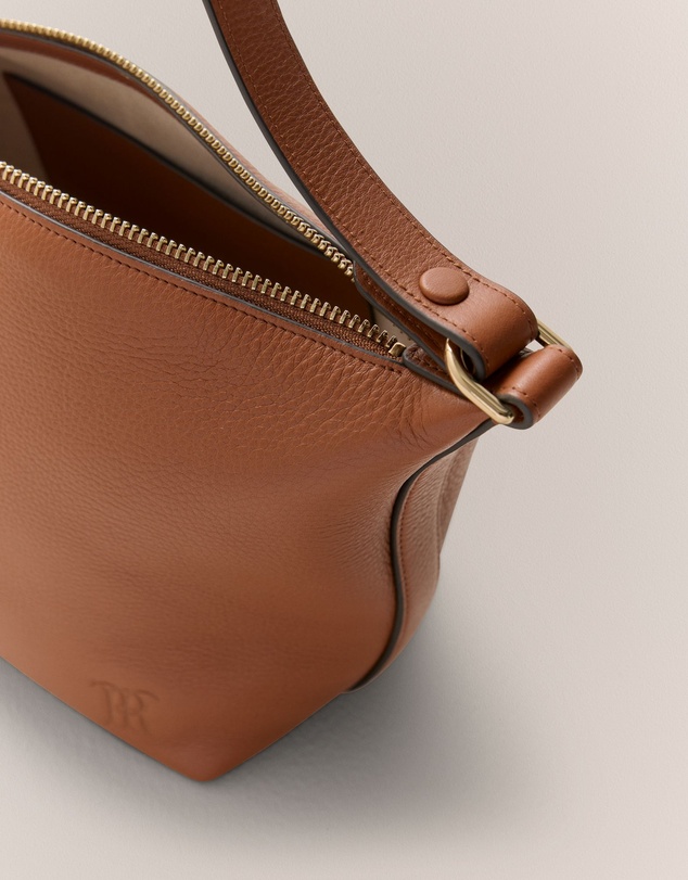 Trenery - Carnarvon Crossbody Bag in Cognac