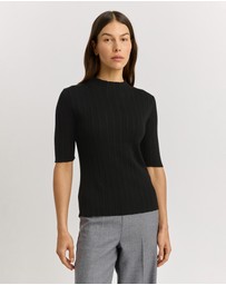 Toorallie - Variegated Rib Top