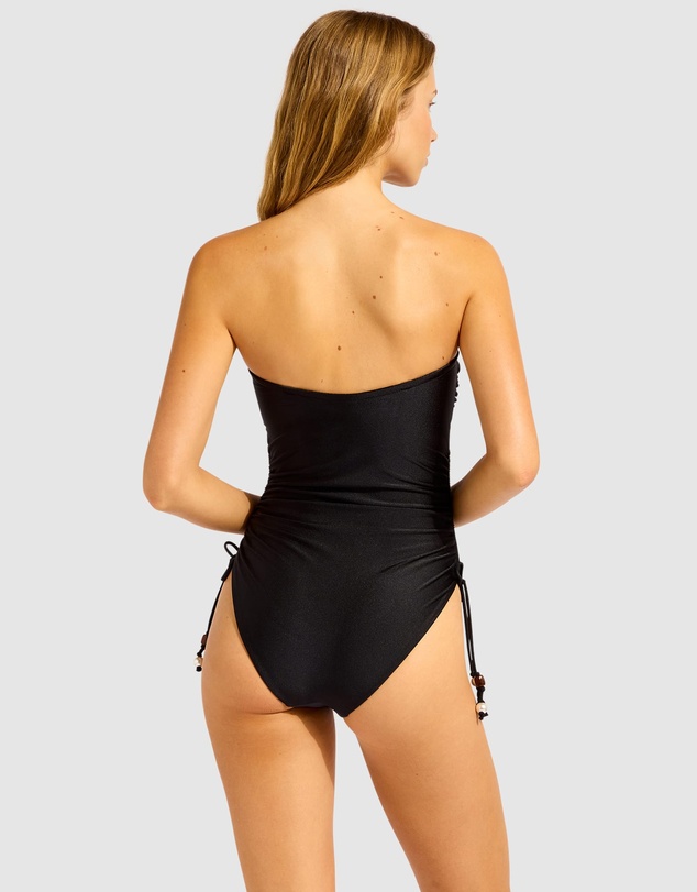Seafolly - Palermo DD Drawstring Bandeau Onepiece