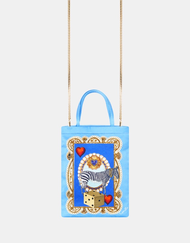Camilla - Embellished Mini Tote with Chain Strap
