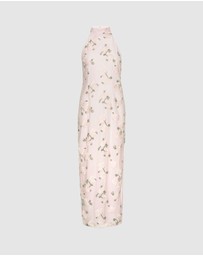 ROTATE - Flower Beads Maxi Dress
