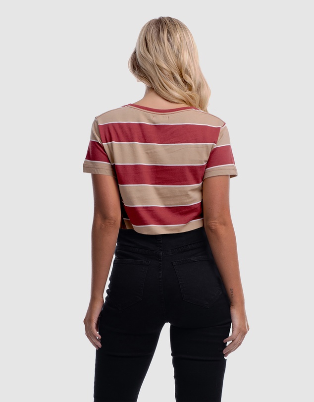 DVNT - Read Between Crop Top
