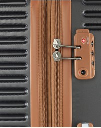 Pierre Cardin - Pierre Cardin 80cm Large Hard Shell Suitcase