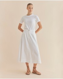 Amelius - Barossa Linen Skirt