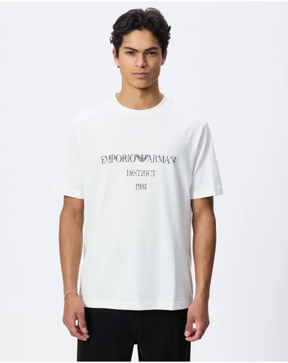 Emporio Armani - Script Print T-Shirt