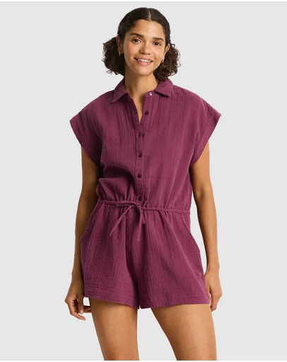 Sea Level Australia - Sunset Playsuit