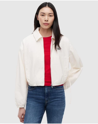 Tommy Jeans - Coach Collar Texture Jacket