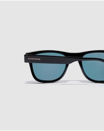 Hawkers Co - HAWKERS - Black and Blue Polarized TOX Sunglasses for Men and Women UV400