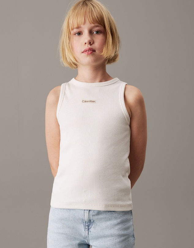 Calvin Klein Jeans - Girls Ribbed Tank Top