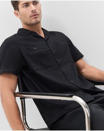 UNISON - Brushed Safari Regular Fit Shirt