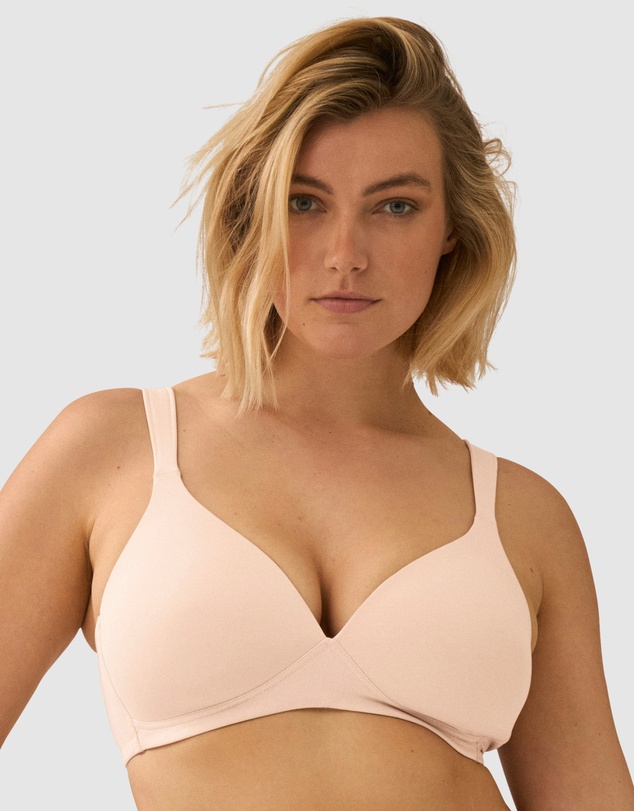 Naturana - The Wednesday Wireless T-Shirt Bra with Padded Straps