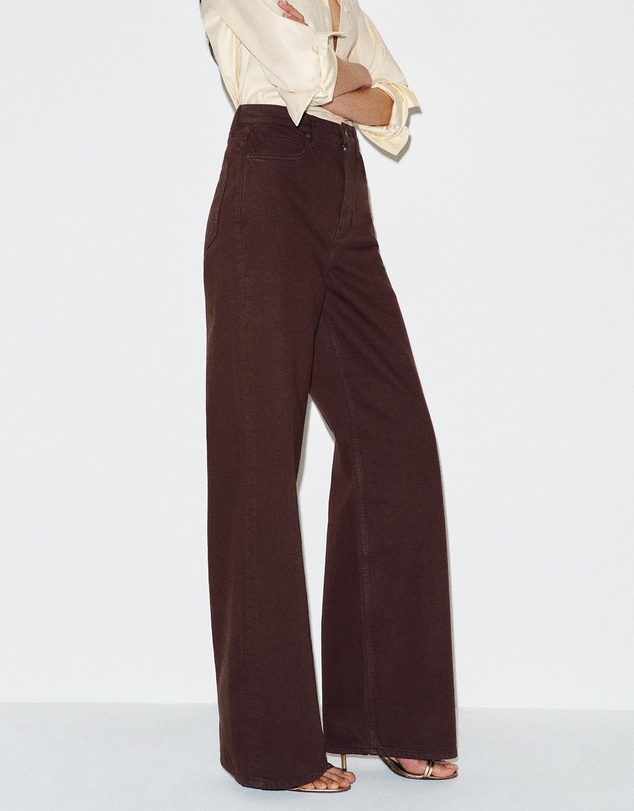 Reformation - Cary High Rise Slouchy Wide Leg Jeans