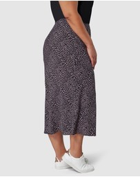 Something 4 Olivia - Catalina Print Midi Skirt