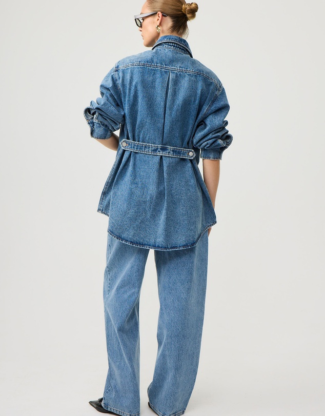 portier - Xander Denim Shirt