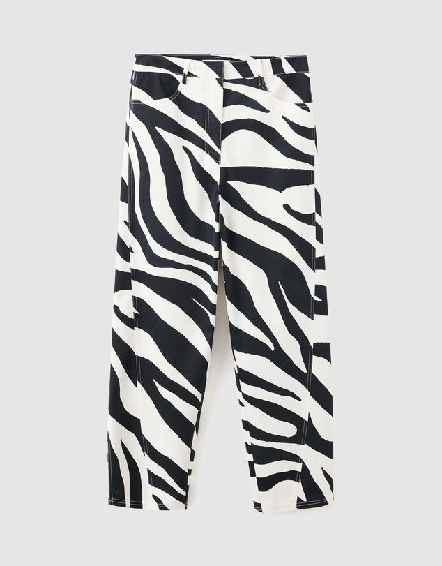 M.N.G - High-Waisted Balloon Trousers