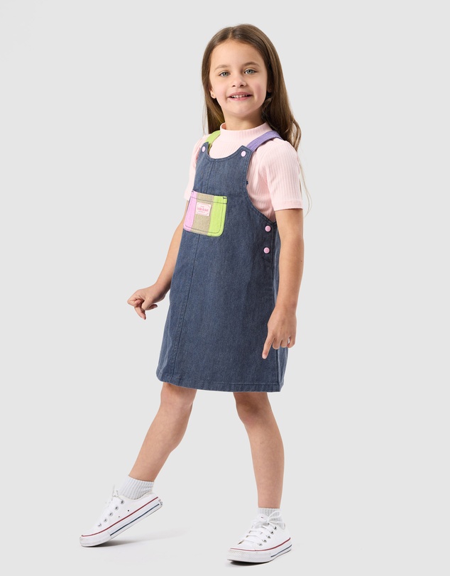 Goldie + Ace - Colour Pop Pinafore Dress - Babies-Kids