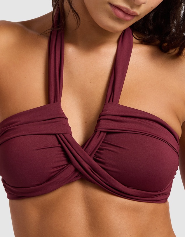 Seafolly - Seafolly Collective Halter Bandeau Bikini Top