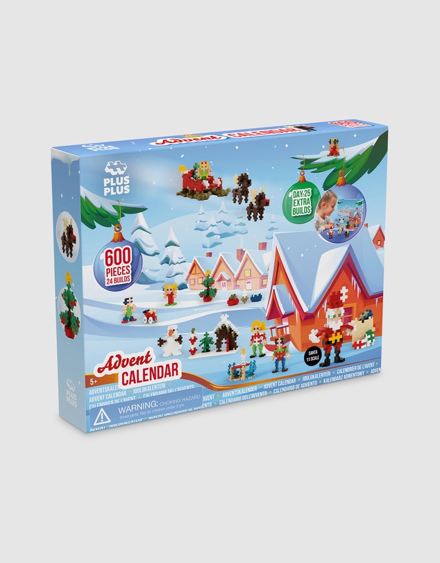 Plus Plus - Plus-Plus - Advent Calendar - 600pcs