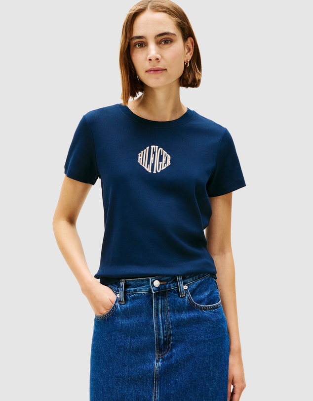 Tommy Hilfiger - Varsity Logo Crew Neck T-Shirt