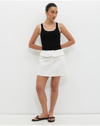 Calli - Valou Fisherman Twill Skirt