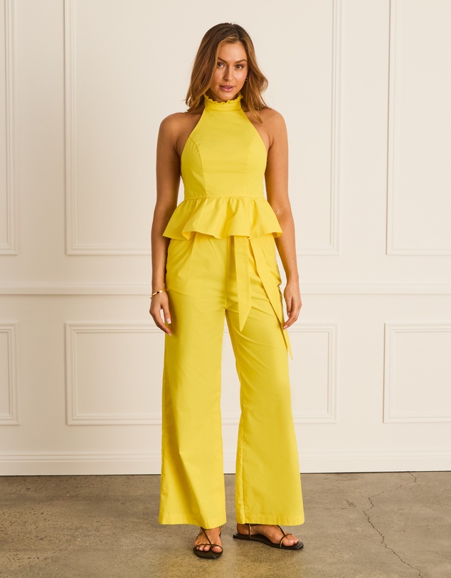 Heaven Australia - Citron Palazzo Pants