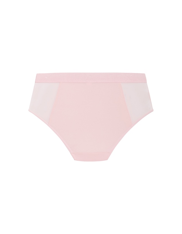 City Chic - Plus size Signature Hi Brief - pink icing