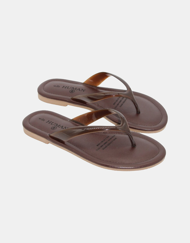 Human - Women's Sugar Jelly Strap Sandals Choc