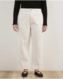 Atmos&Here Curvy - Milla Straight Leg Jeans