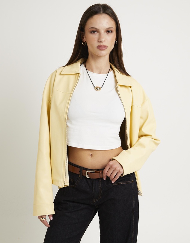 Alice In The Eve - Clara Clean PU Jacket