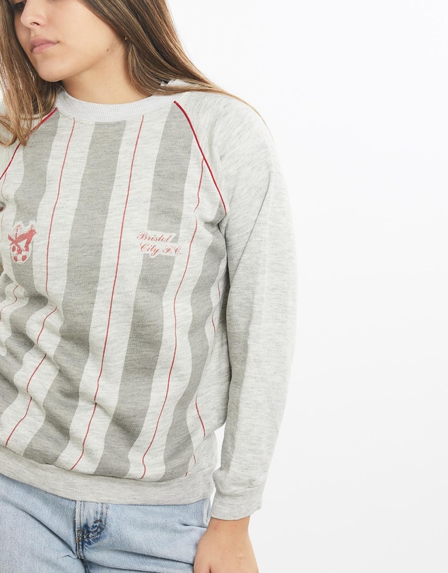 Vintage by The Real Deal - Pre Loved - Vintage 80s Bristol City F.C. Sweatshirt