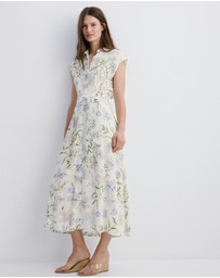 M.N.G - Flowy Flower Printed Dress