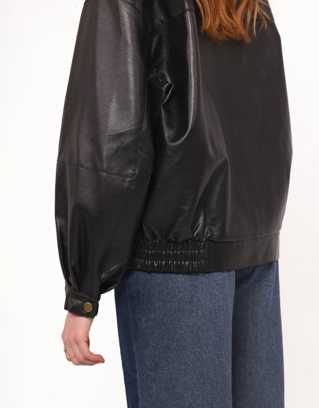 Petal & Pup - Zoe Bomber Jacket - Black