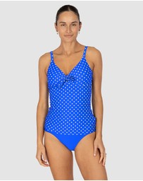 Baku Swimwear - Parisian Summer Tie Front Singlet Top