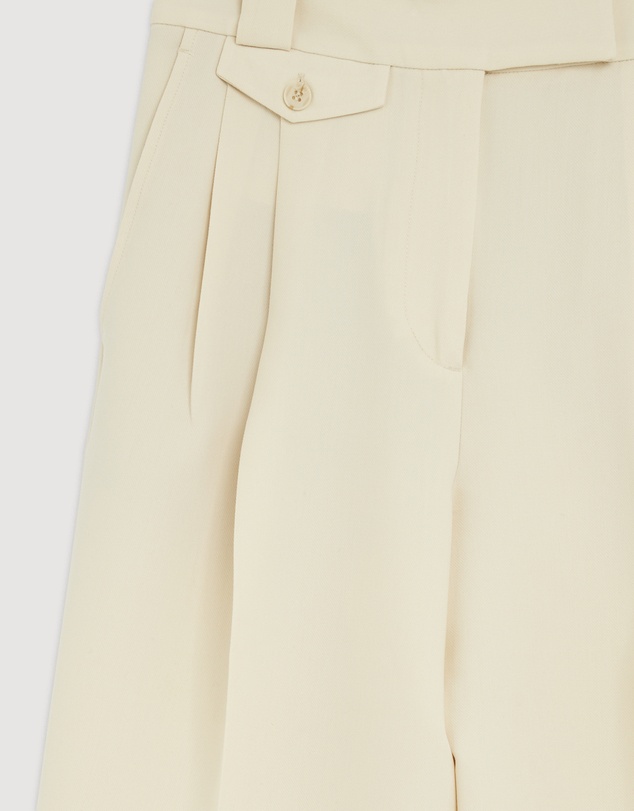 Revibe - Repaired Shona Joy Irena High Waisted Tailored Pants - AU 6