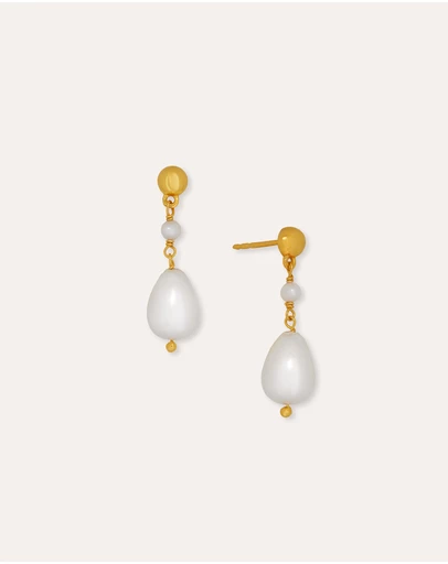 Ottoman Hands - Kyra Pearl Drop stud Earrings